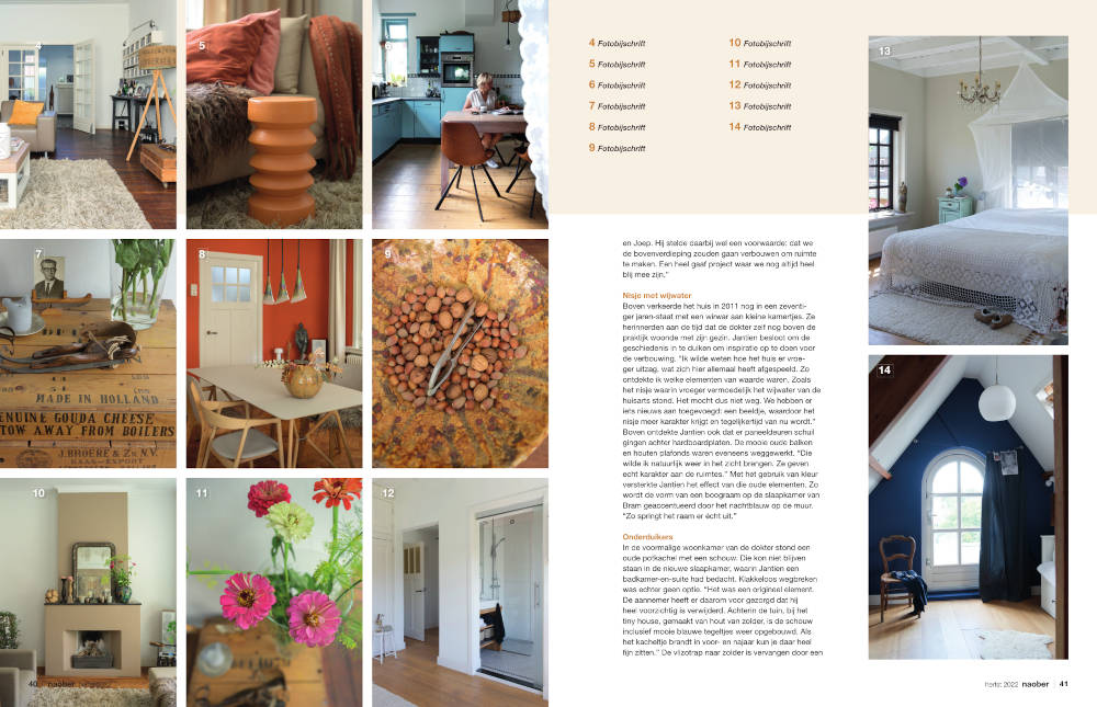 Binnenkijker in duurzaam doktershuis van duurzaam interieurontwerper Jantien Broere