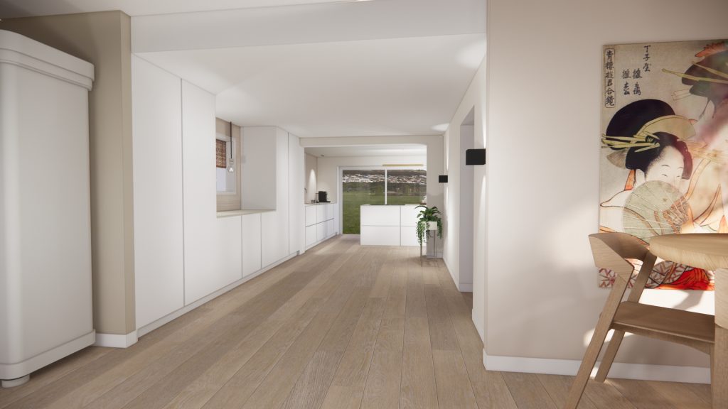 Verbouwing woonhuis met woonkeuken en uitbouw Montferland