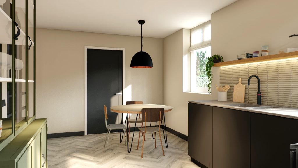 Interieurontwerp Designstudio Jantien Broere maatwerk keuken met duurzame materialen