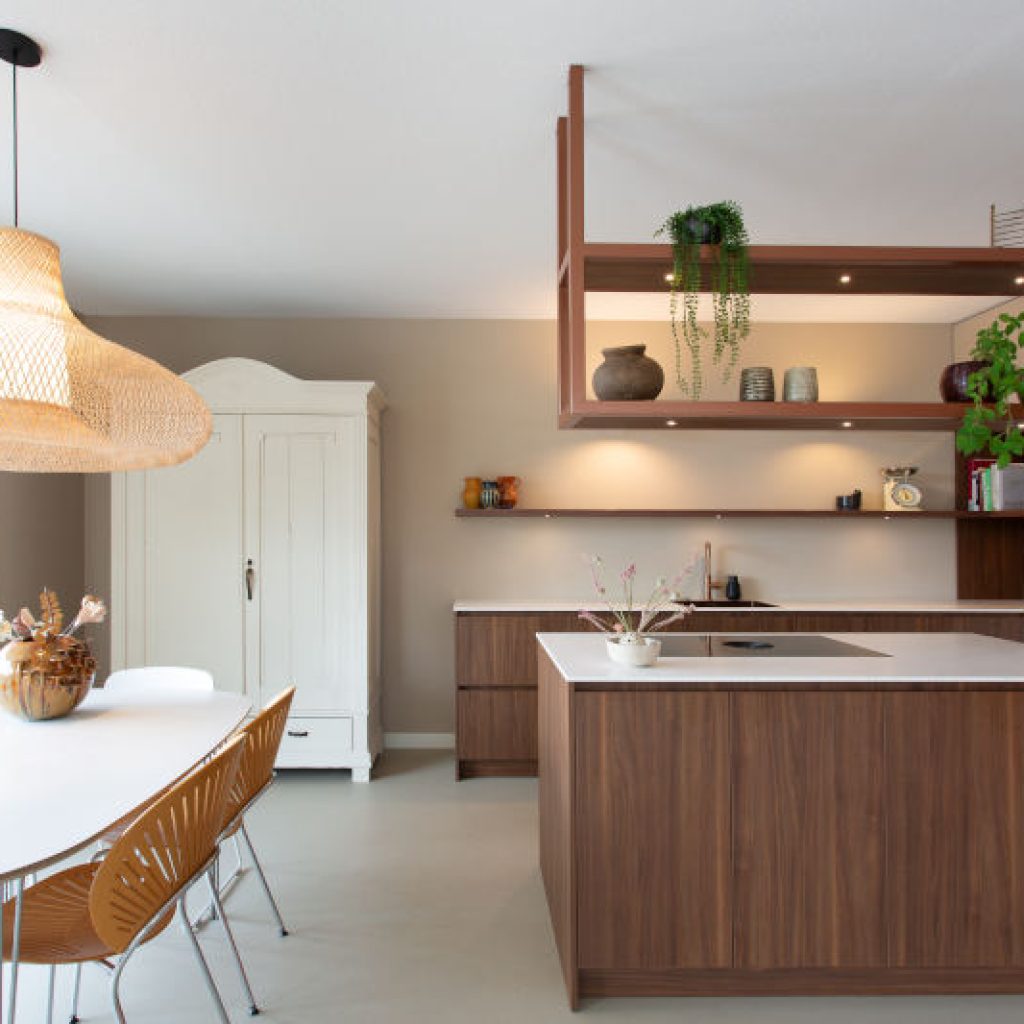 Keuken van duurzaam materiaal