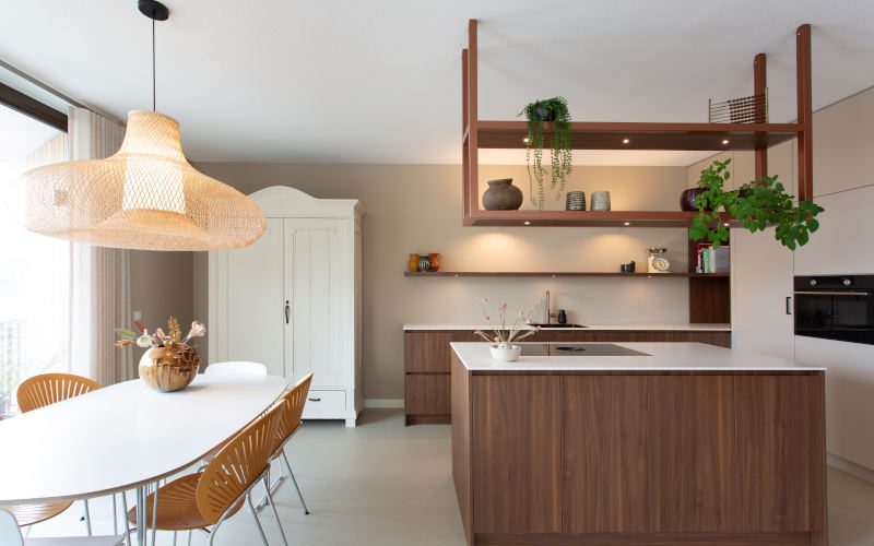 binnenkijker-nieuwbouw-appartement-montferland-duurzame-keuken Keuken van duurzaam materiaal